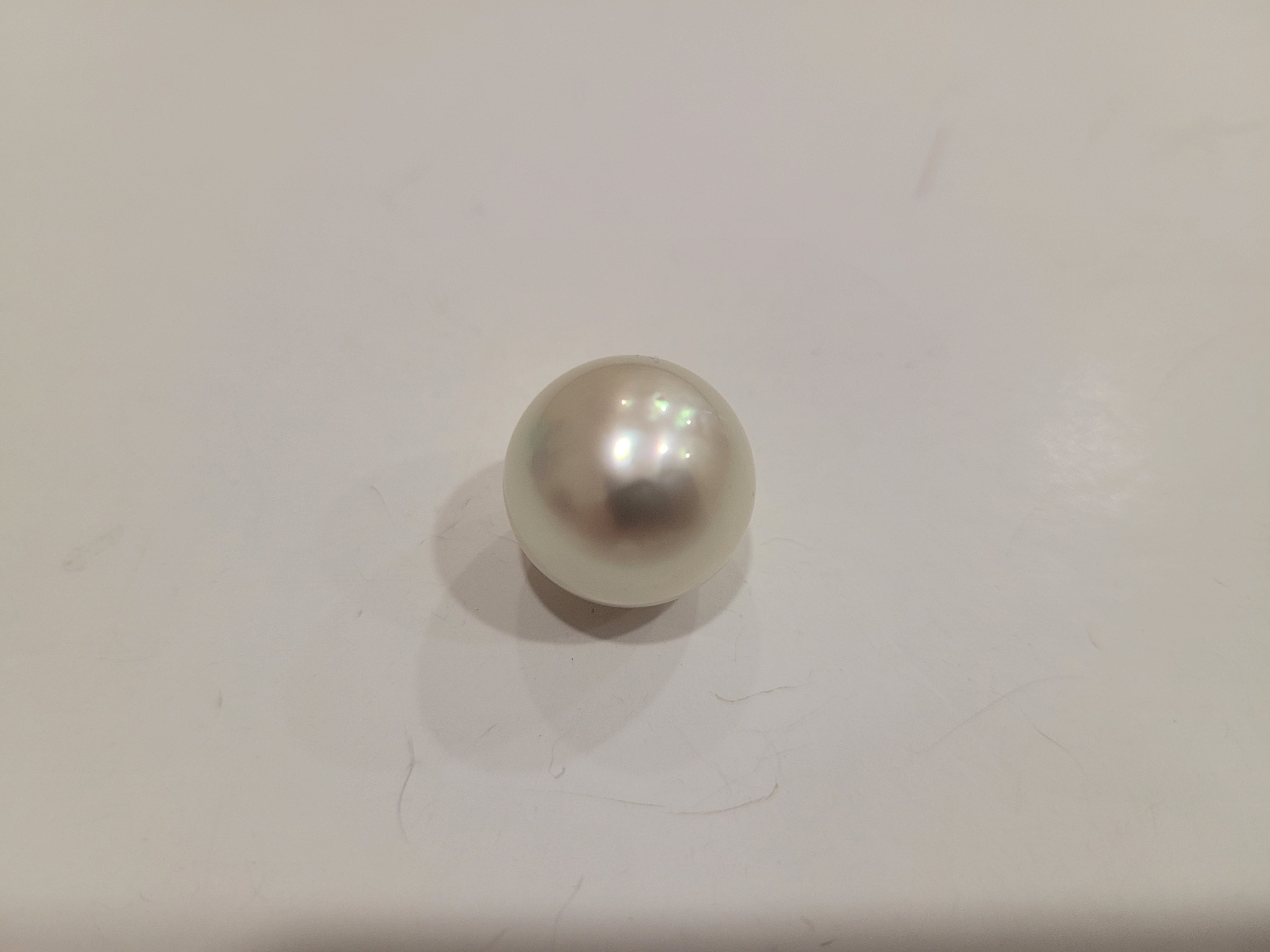 Golden South Sea Pearl 15 mm Round High Luster