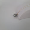 Tahiti Pearl 14 mm Round, 18K Solid Gold |  The South Sea Pearl |  The South Sea Pearl