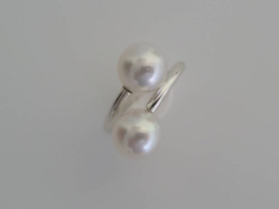 South Sea Pearl Ring, White Color, Round, 9-10 mm adjustable - Only at  The South Sea Pearl